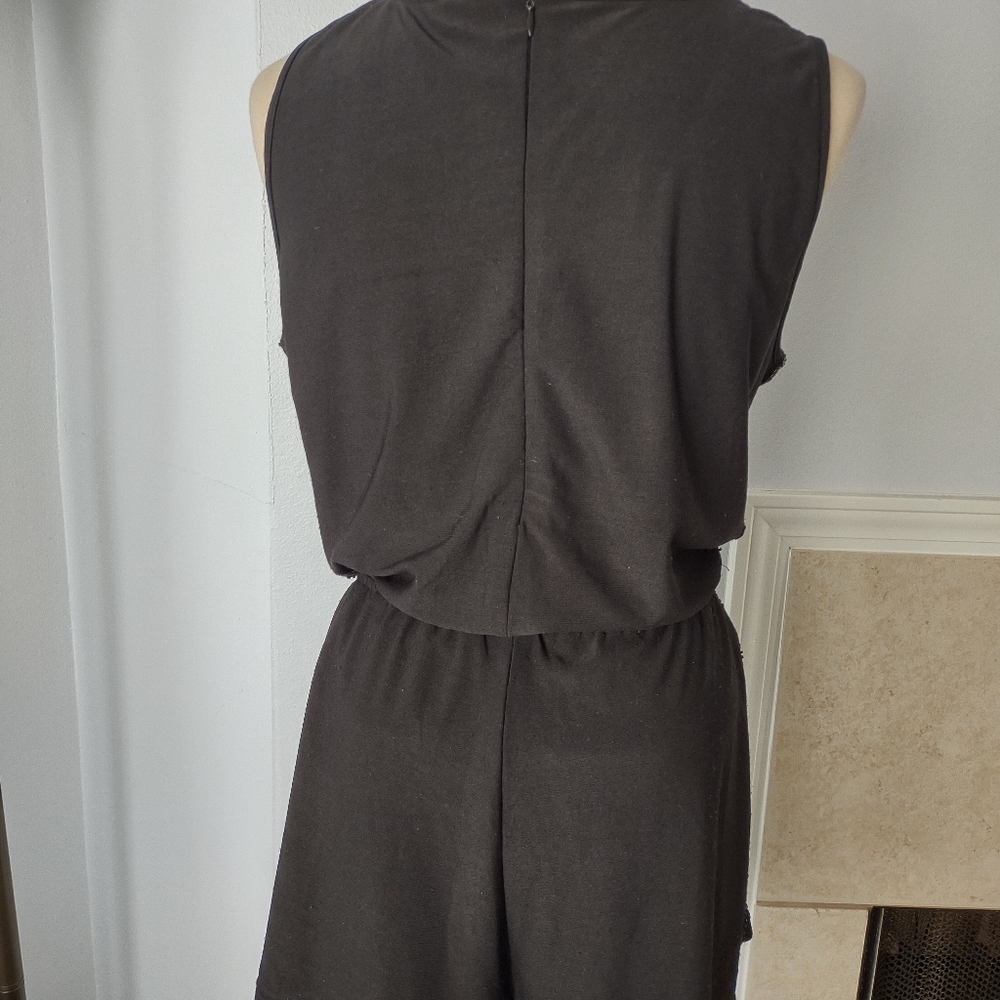 BeJeweled, Sparkle Dressy Short Jumper Black M - Picture 6 of 9